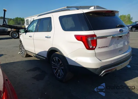 2017 Ford Explorer Platinum from USA, damaged, VIN 1FM5K8HT6HGE09745